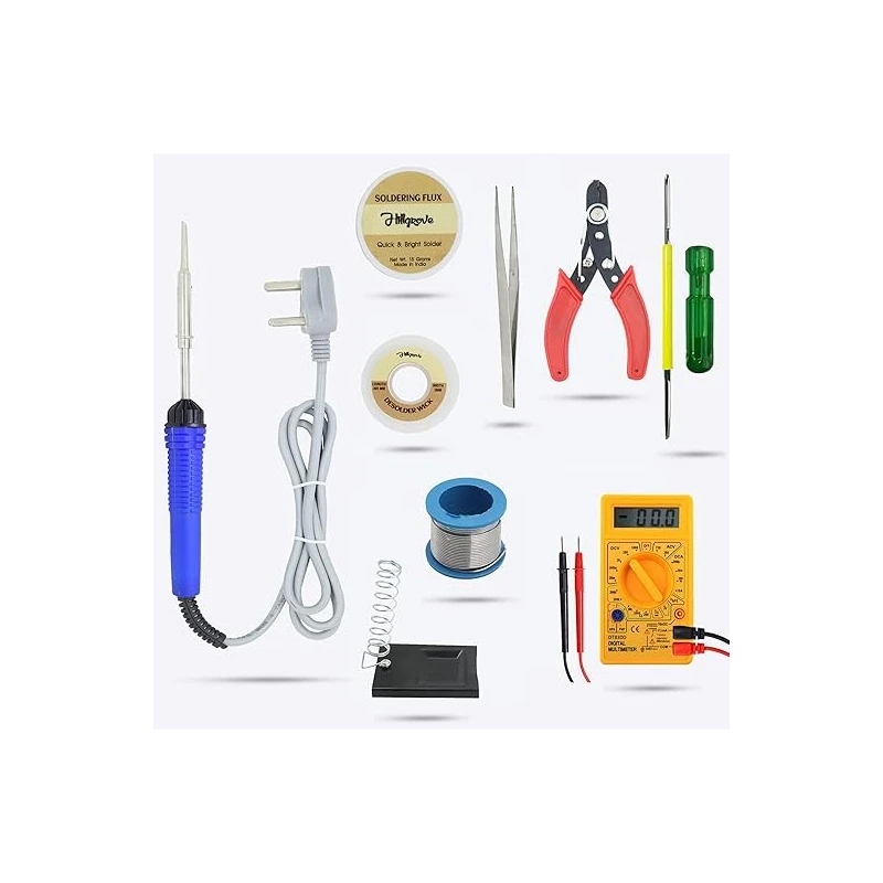 Buy Hillgrove 25W Soldering Iron & Multimeter HGCM414M1 online