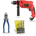 Buy Hillgrove Power Drill & Plier Set HGCM1353 online