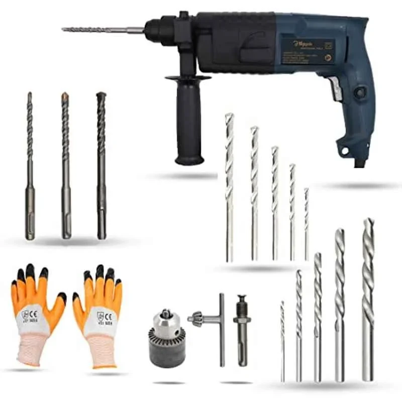 Buy Hillgrove 750W Hammer Drill & Bits HGCM876 online