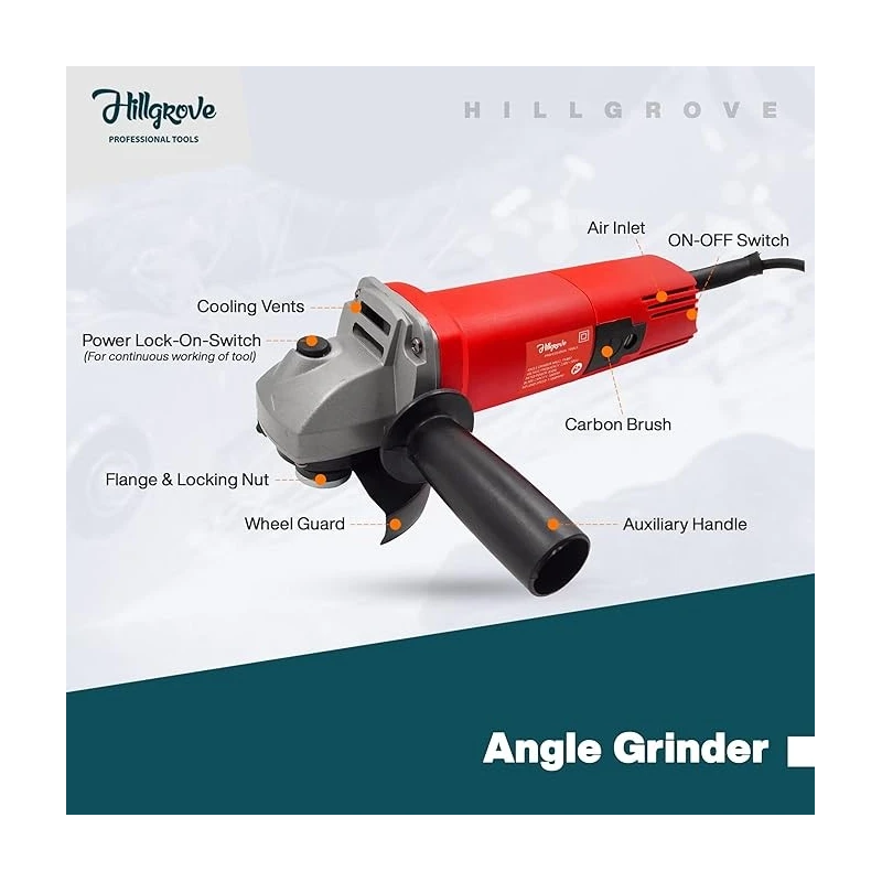 Buy Hillgrove Hammer Drill & Angle Grinder HGCM372M1 online