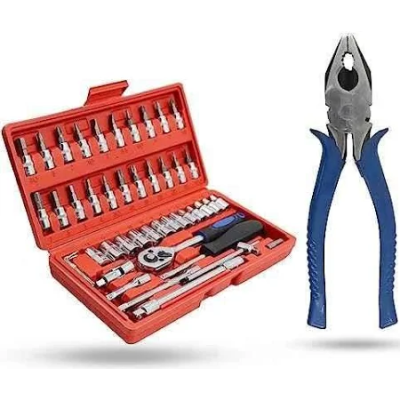 Buy Hillgrove 46-Piece Socket & Plier Set HGCM1010 online