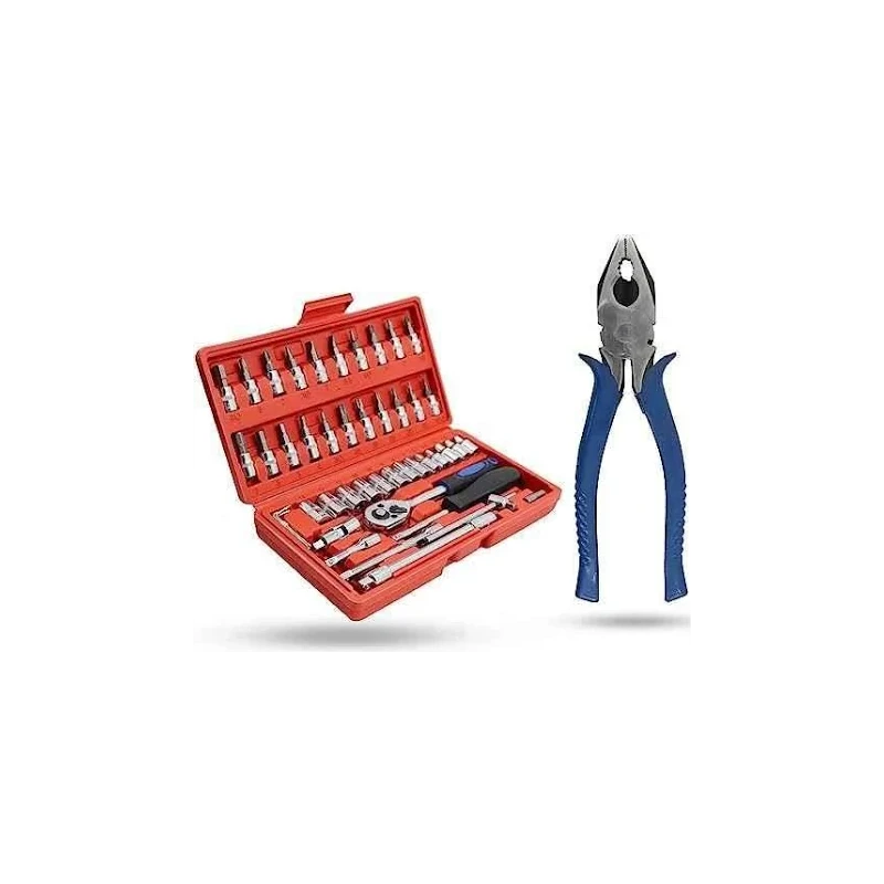 Buy Hillgrove 46-Piece Socket & Plier Set HGCM1010 online
