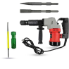 Hillgrove HGCM1393 1200W Demolition Hammer Concrete Breaker with 2 Bits & 2-in-1 Screwdriver