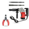 Hillgrove HGCM1397 1200W Demolition Hammer Concrete Breaker with 2 Bits, BMC Box & Wire Cutter