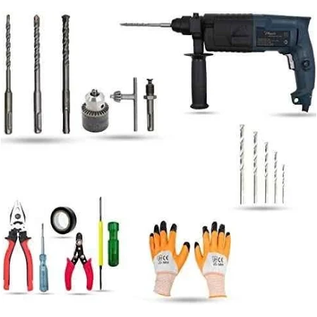 Buy Hillgrove 750W Hammer Drill & Bits HGCM875 online