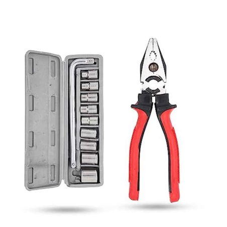 Buy Hillgrove 10-Piece Allen Key & Plier Set HGCM1007 online