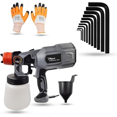 Buy Hillgrove HVLP Paint Sprayer & Allen Key Set HGCM1293 online