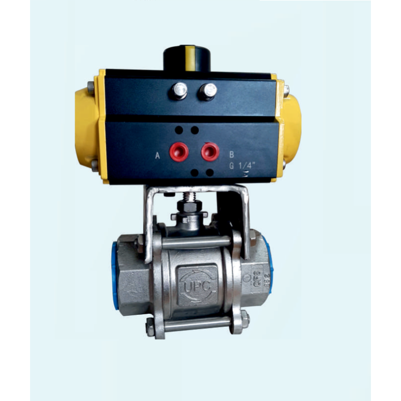 actuator-operated-pneumatic-three-piece-screwed-end-ball-valve-cf8-20-mm-16205