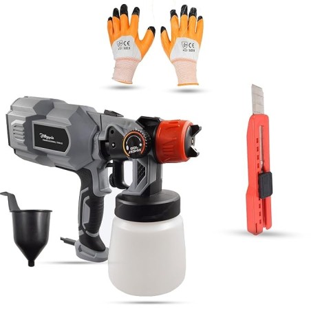 Buy Hillgrove HVLP Paint Sprayer & Utility Knife HGCM1286 online