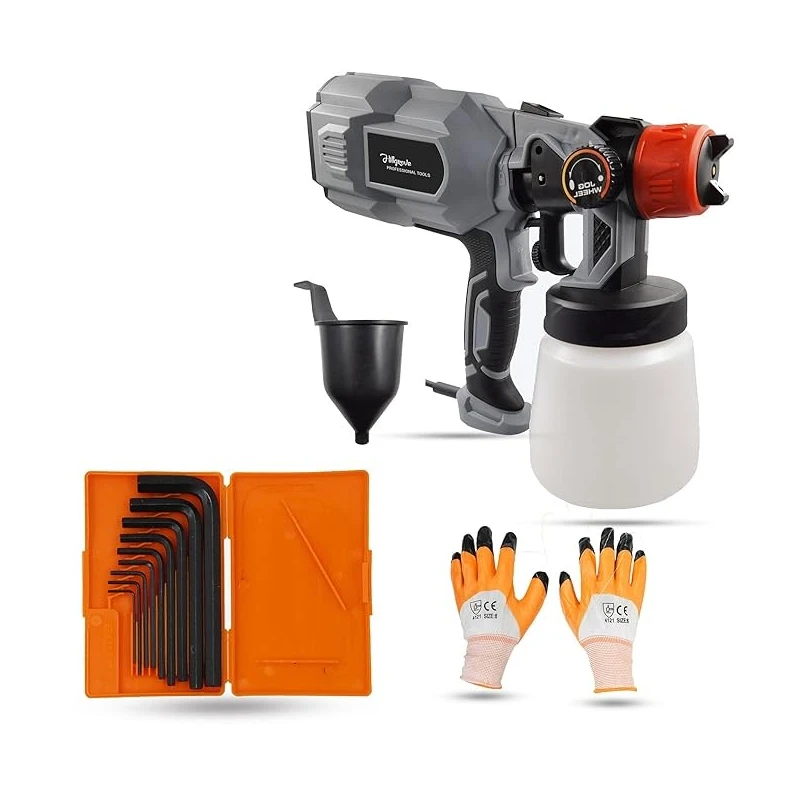Buy Hillgrove 550W HVLP Paint Sprayer & Allen Key HGCM1271 online