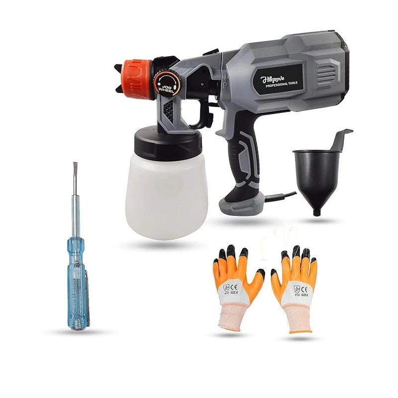 Buy Hillgrove 550W HVLP Sprayer & Line Tester HGCM1304 online