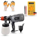 Buy Hillgrove 550W HVLP Sprayer & Multimeter HGCM1296 online