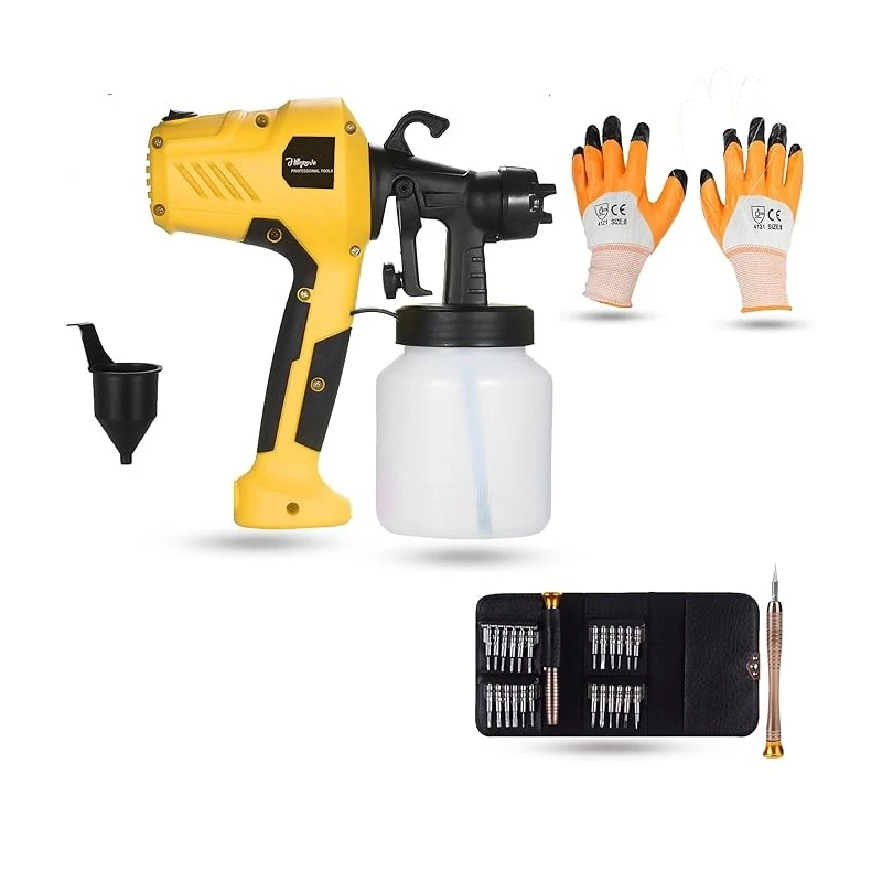 Buy Hillgrove 400W HVLP Sprayer & Screwdriver HGCM1342 online