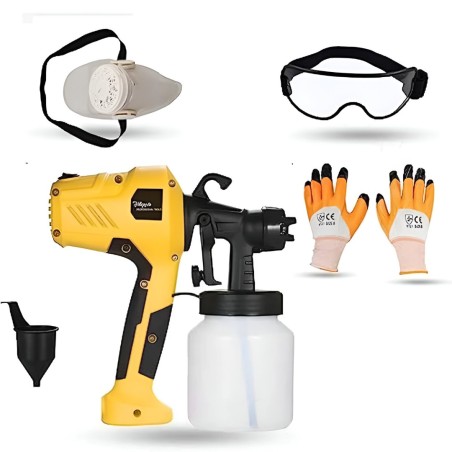 Buy Hillgrove 400W HVLP Sprayer & Safety Gear HGCM1021 online
