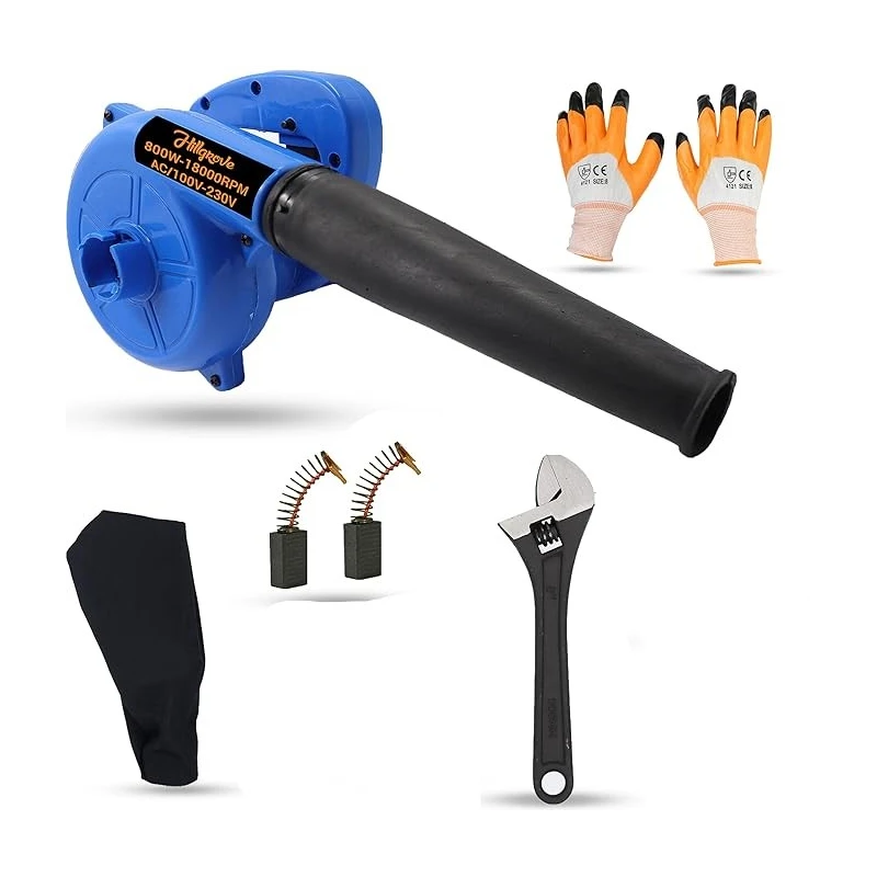 Buy Hillgrove 800W Electric Air Blower & Wrench HGCM1099 online