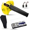 Hillgrove HGCM1054 800W Yellow Electric Air Blower with Carbon Brushes & 16-in-1 Screwdriver