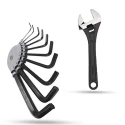Buy Hillgrove Hex Allen Key & Wrench Set HGCM997 online