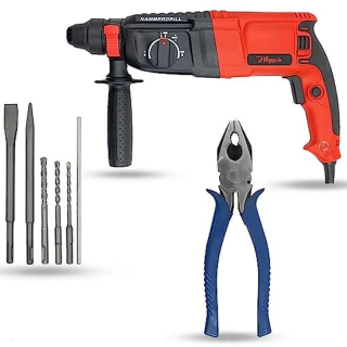 Buy Hillgrove 1200W Hammer Drill & Plier Combo HGCM1242 online