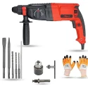 Buy Hillgrove 1200W Hammer Drill & Gloves Combo HGCM1251 online