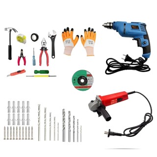 Buy Hillgrove 16-Piece Power Tools Kit HGCM235M1 online