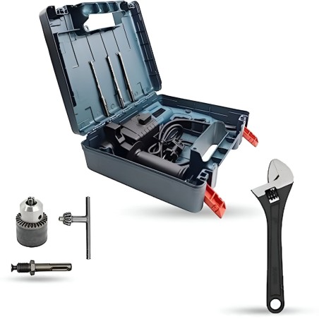 Buy Hillgrove 750W Hammer Drill & Wrench Combo HGCM1208 online