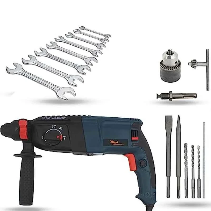 Buy Hillgrove 1200W Hammer Drill & Wrench Combo HGCM1236 online