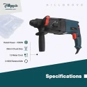 Buy Hillgrove 1200W Hammer Drill & Wrench Combo HGCM1235 online