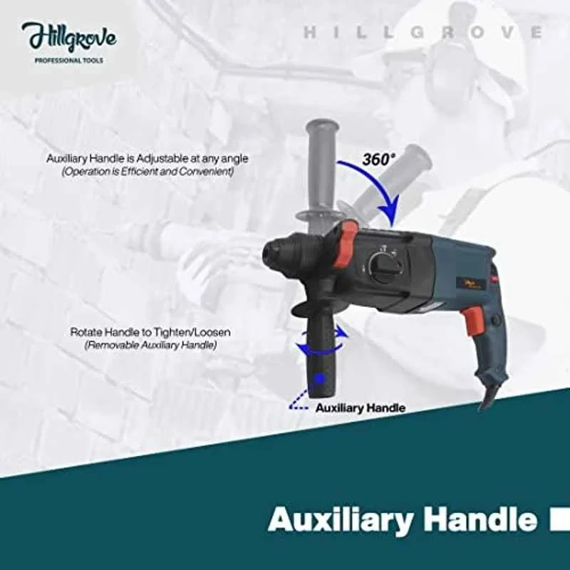 Buy Hillgrove 1200W Hammer Drill & Wrench Combo HGCM1235 online