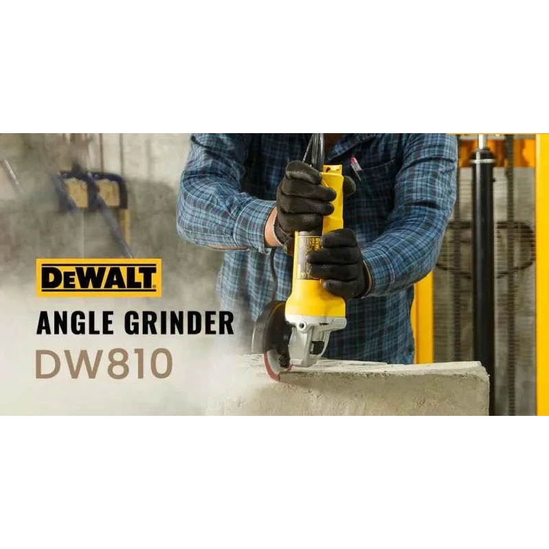 Dewalt 100mm DW810 750W Angle Grinder image-2