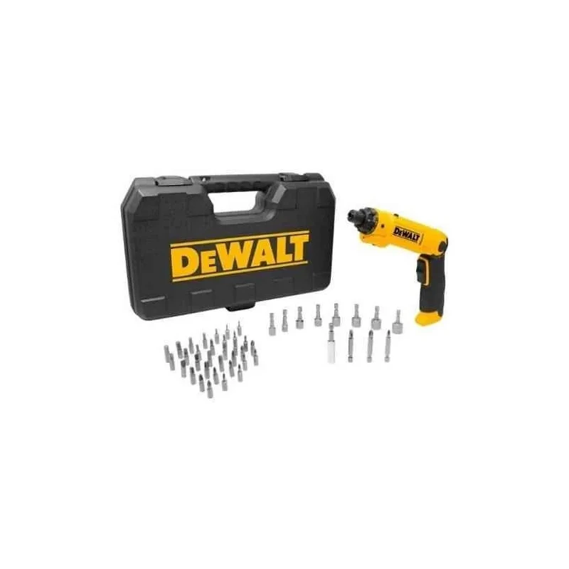Dewalt DCF008 45 Pcs 8V Cordless Screwdriver Kit image-1