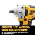 Dewalt DCF894P2 1/2 Inch 5Ah Li-ion XR Cordless Impact Wrench image-1