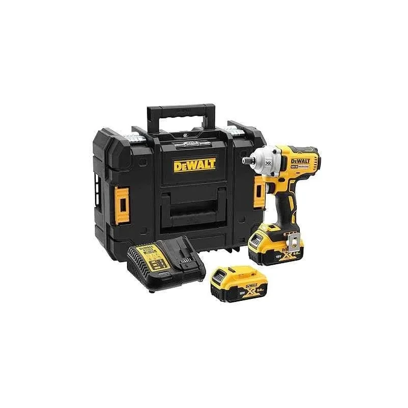Dewalt DCF894P2 1/2 Inch 5Ah Li-ion XR Cordless Impact Wrench image-5