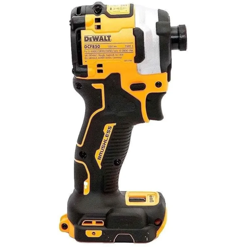 Dewalt DCF850N-XJ 1/4 Inch 18V Li-ion XR Reversible Brushless Impact Wrench (3-Speed) image-2