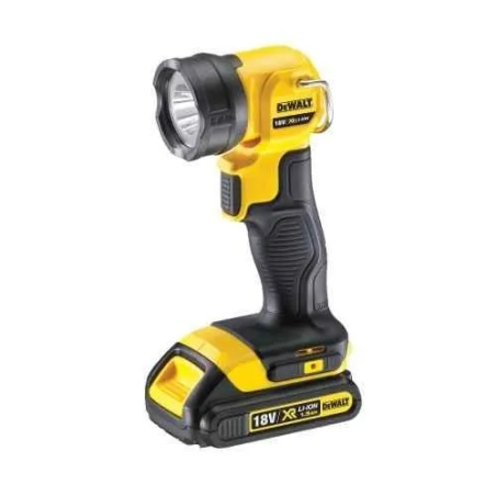 Dewalt DCL040-XJ 18V XR 1.5Ah Li-ion LED Pivot Light (Yellow & Black) image-1