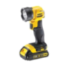 Dewalt DCL040-XJ 18V XR 1.5Ah Li-ion LED Pivot Light (Yellow & Black)