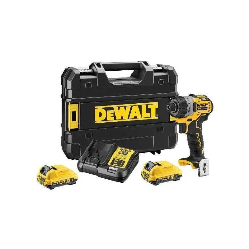 Dewalt DCF601D2-QW 6.35mm 12V 2Ah Li-ion Sub-Compact Screwdriver Kit image-4