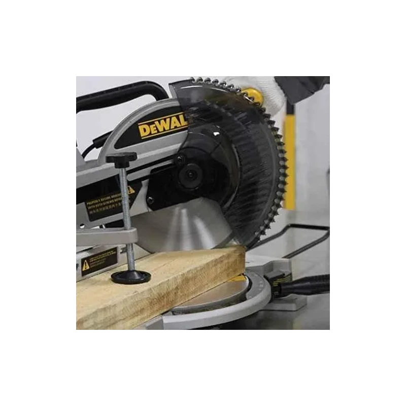 Dewalt DW714 1650W Compound Mitre Saw with 80T Aluminium Blade image-2