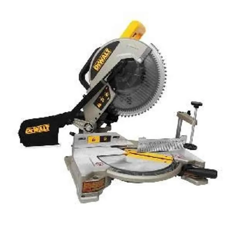 Dewalt DW714 1650W Compound Mitre Saw with 80T Aluminium Blade image-8