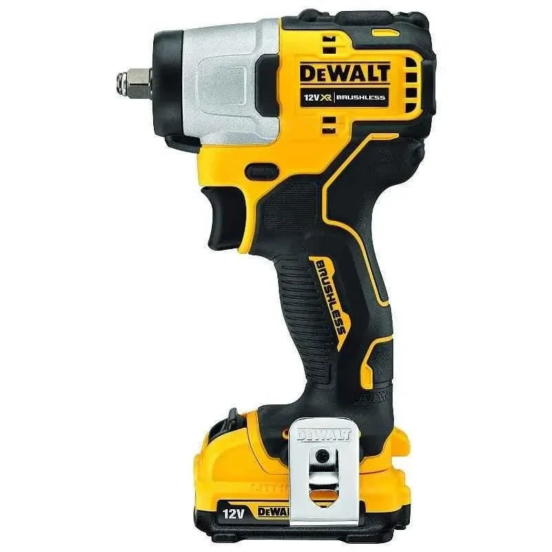 Dewalt DCF902D2-KR 3/8 Inch 12V 2Ah Li-ion Sub-Compact Brushless Impact Wrench Kit image-2