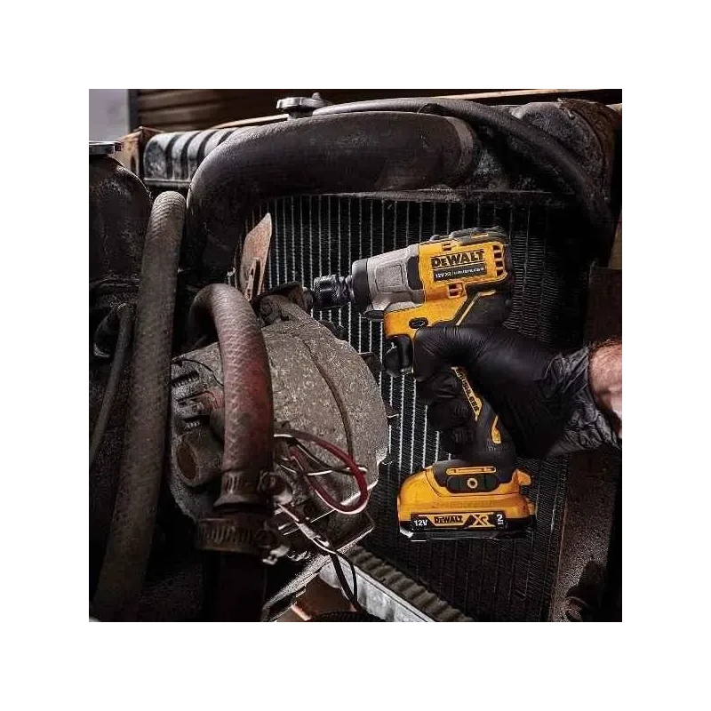 Dewalt DCF902D2-KR 3/8 Inch 12V 2Ah Li-ion Sub-Compact Brushless Impact Wrench Kit image-3