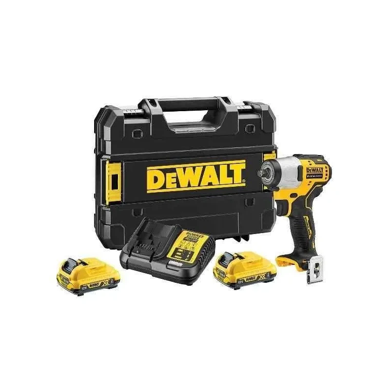 Dewalt DCF902D2-KR 3/8 Inch 12V 2Ah Li-ion Sub-Compact Brushless Impact Wrench Kit image-4