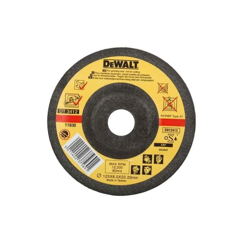 Dewalt DW824-B1IN 125mm 1000W Heavy Duty Medium Angle Grinder image-9