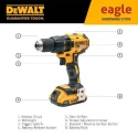 Dewalt DCD7771D2-B1 13mm 20V Brushless Cordless Drill Driver (DCD7771) image-2