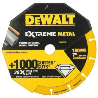 Dewalt DW8570-IN 7 Inch Diamond Edge Cutting Wheel image-2