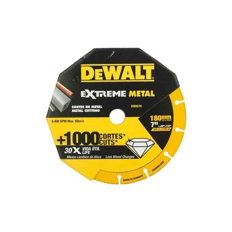 Dewalt DW8570-IN 7 Inch Diamond Edge Cutting Wheel image-2