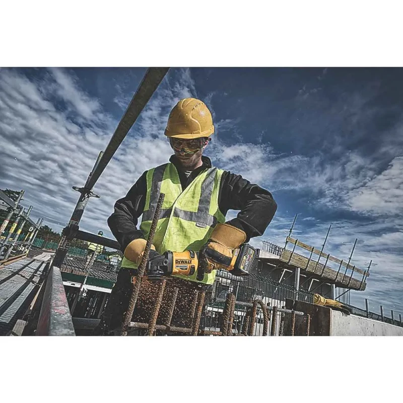 Dewalt DCG414T2 54V XR Flexvolt 125mm Grinder TSTAK Kit image-2