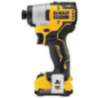Dewalt DCF801D2-QW Cordless Impact Driver (Black & Yellow, 2Ah)