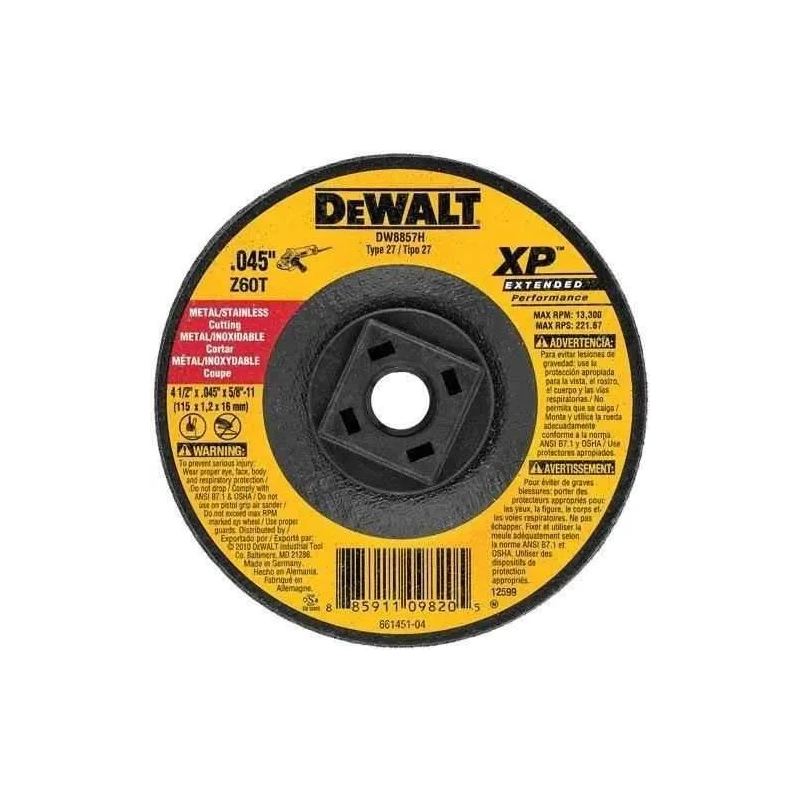 Dewalt DT34404 100x3.2x16mm Grinding Wheel image-1