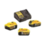 Dewalt DCB115P3-QW 18V XR Charger & 3x5Ah Battery Kit