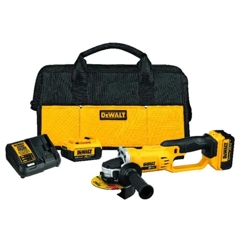 Dewalt DCG412M2 125mm 18V XR Li-Ion Premium Cordless Angle Grinder image-1